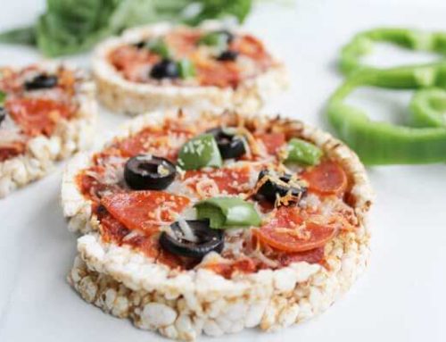 Pizza Rice Cakes