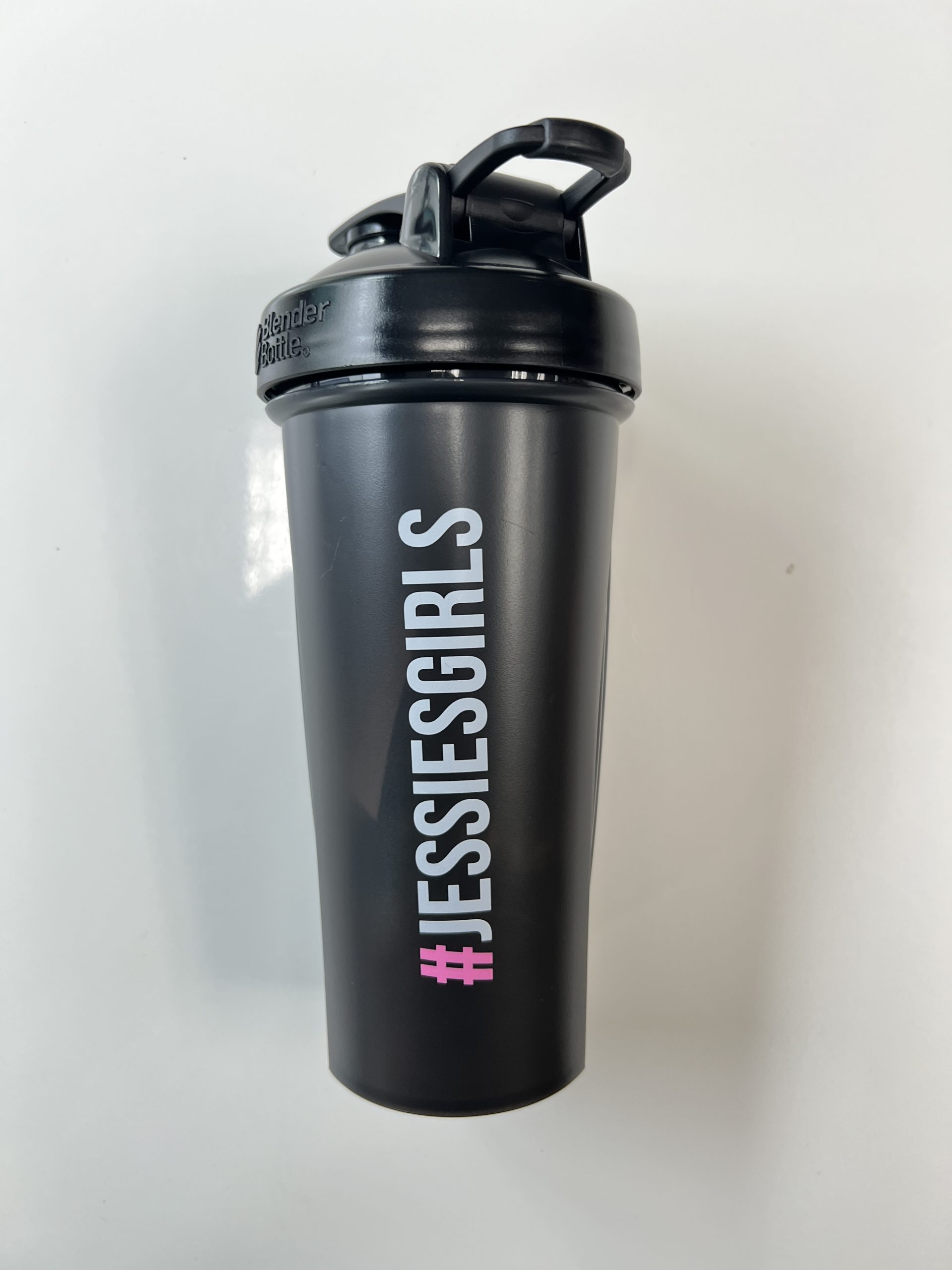 Jessie's Girls 28-Ounce Black Shaker Bottle - Jessie Fitness