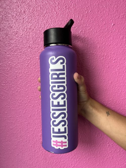 Jessie's Girls 28-Ounce Black Shaker Bottle - Jessie Fitness