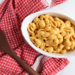 Here's a kids meal for adults, too with dairy-free mac and cheese.